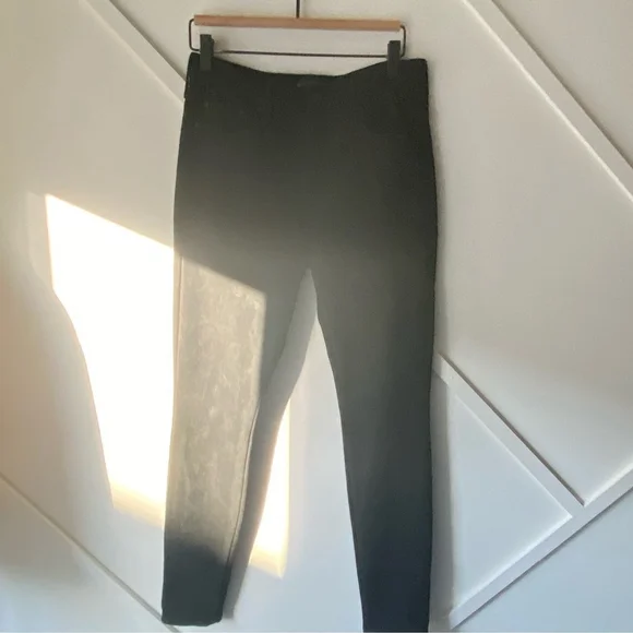 Mother High Waisted Looker in Tricks Of The Trade Black Faux Suede - 28